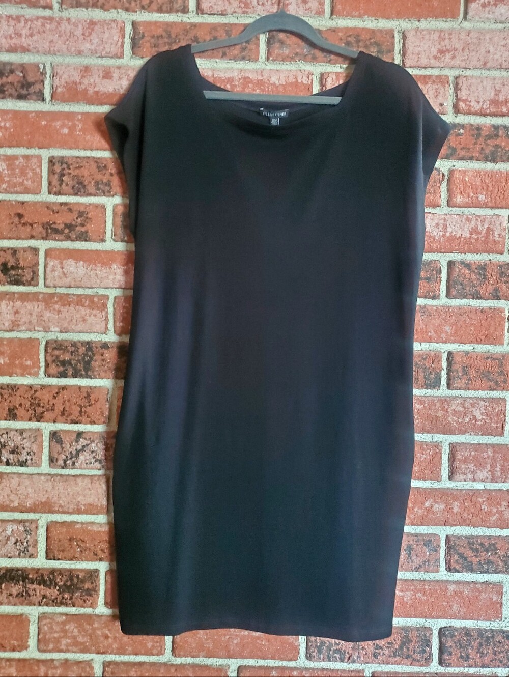 Eileen Fisher Black Short Dress Nwt